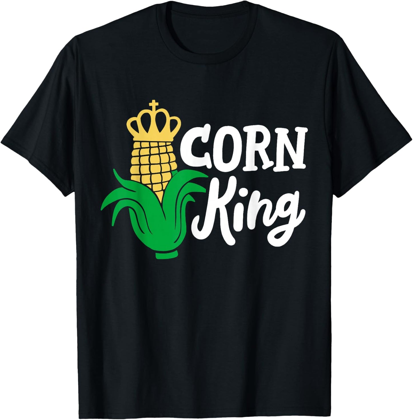 Corn King T-Shirt - T-Shirt | Black