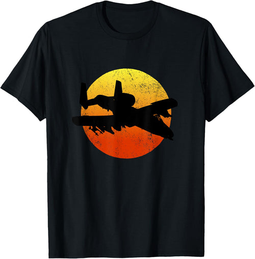 A-10 Warthog Silhouette Sunset Thunderbird Tank Buster A10