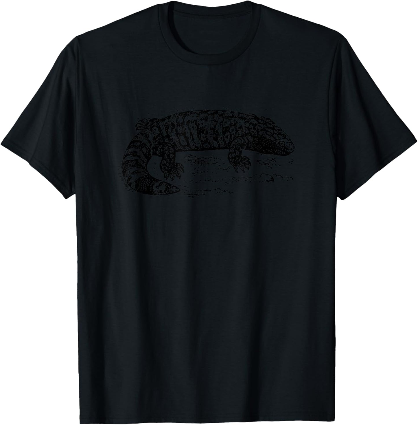 Gila Monster Lizard T-Shirt - T-Shirt | Black