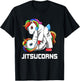 BJJ Unicorn - Brazilian Jiu-Jitsu and Grappling Gift T-Shirt - T-Shirt | Black