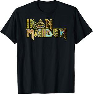 Iron Maiden - Eddie Logo T-Shirt - T-Shirt | Black