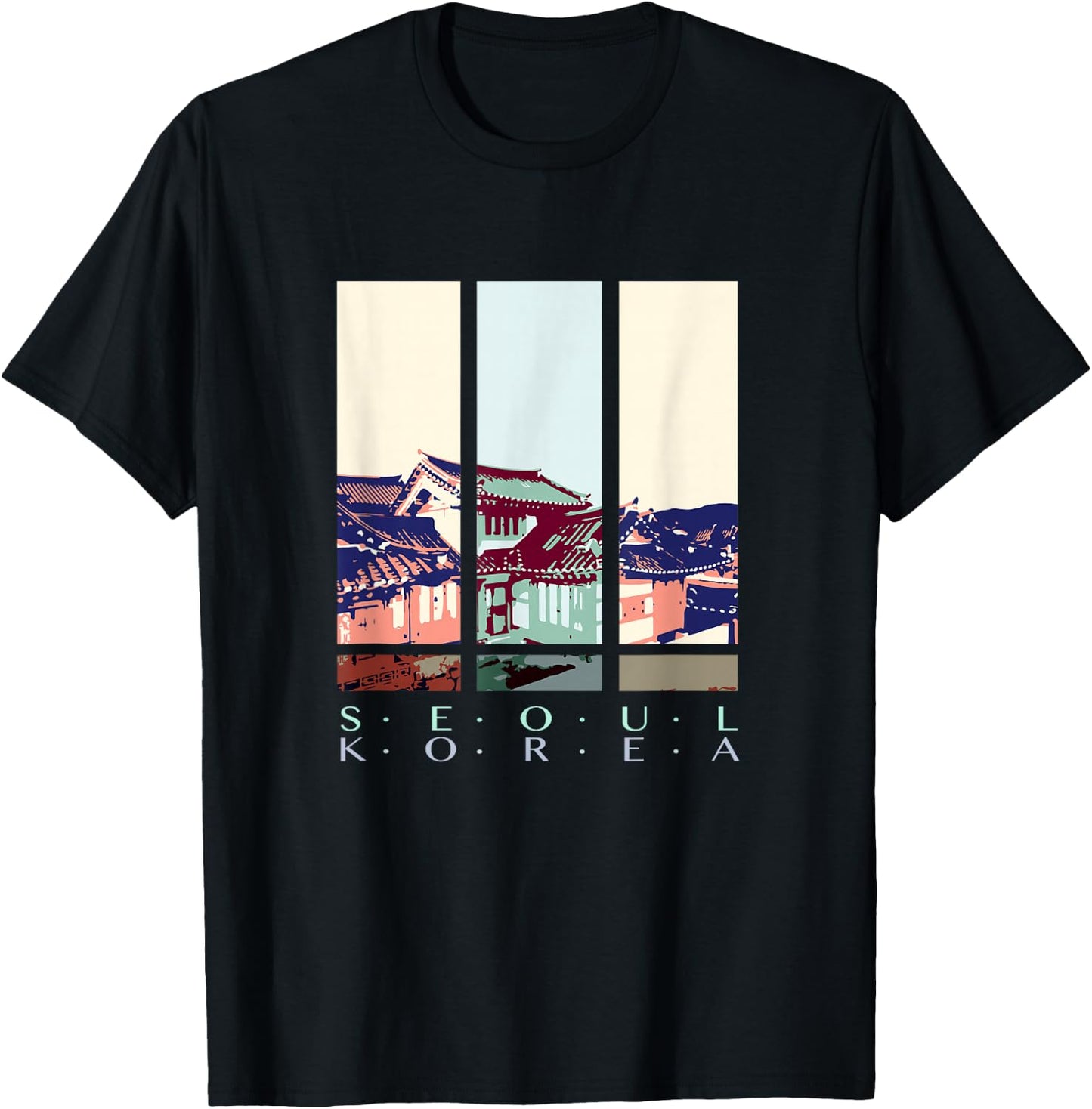Seoul, Korea T-Shirt - T-Shirt | Black