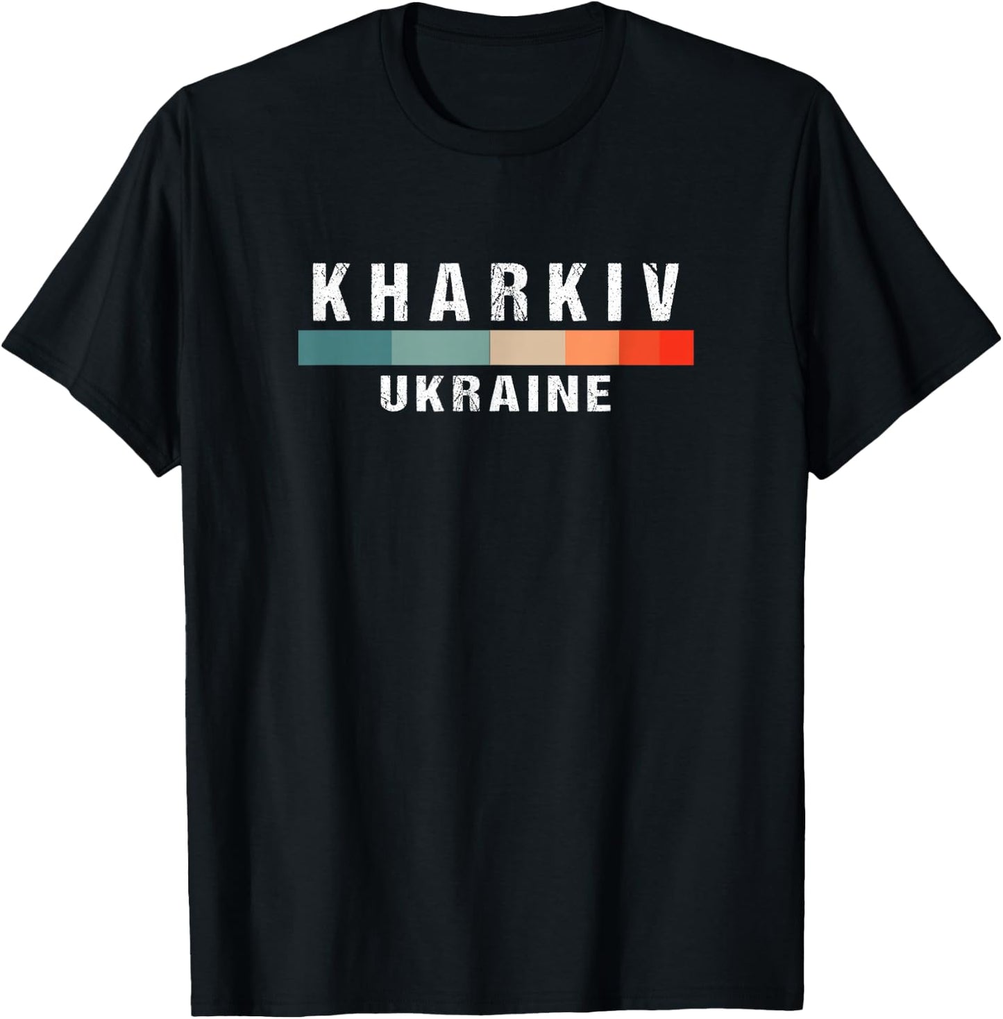 Kharkiv Ukraine City Trip T-Shirt - T-Shirt | Black