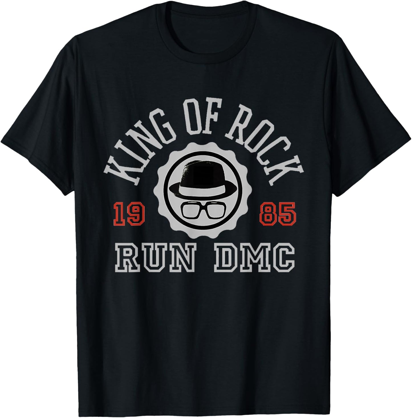 Run DMC King of Rock T-Shirt - T-Shirt | Black