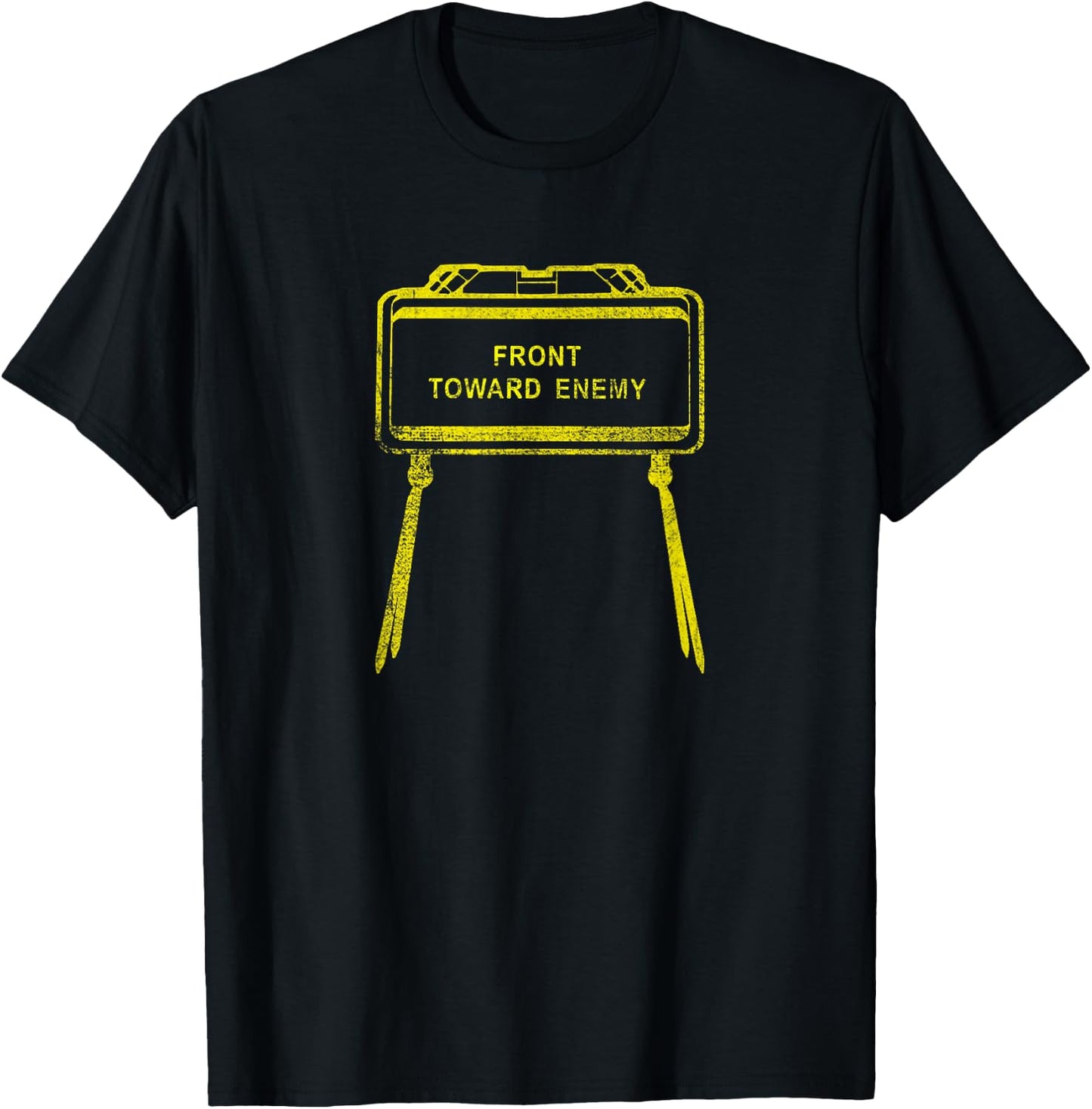 Military Front Toward Enemy M18A1 Claymore Mine T-Shirt - T-Shirt | Black