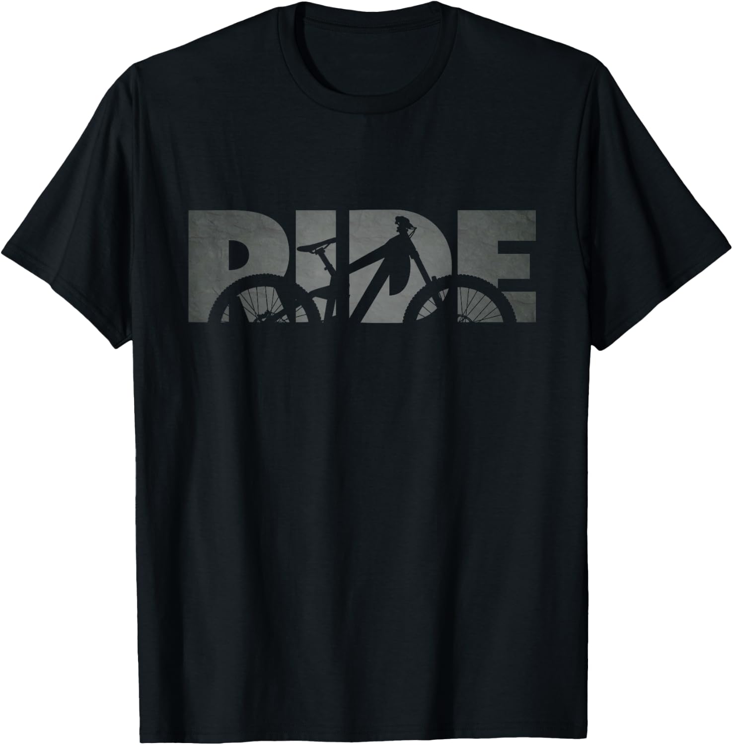 MTB Mountain Bike T-Shirt - T-Shirt | Black