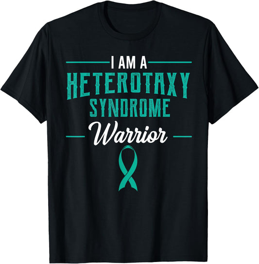 Heterotaxy Syndrome Situs Ambiguus Visceral Organs Warrior T-Shirt - T-Shirt | Black