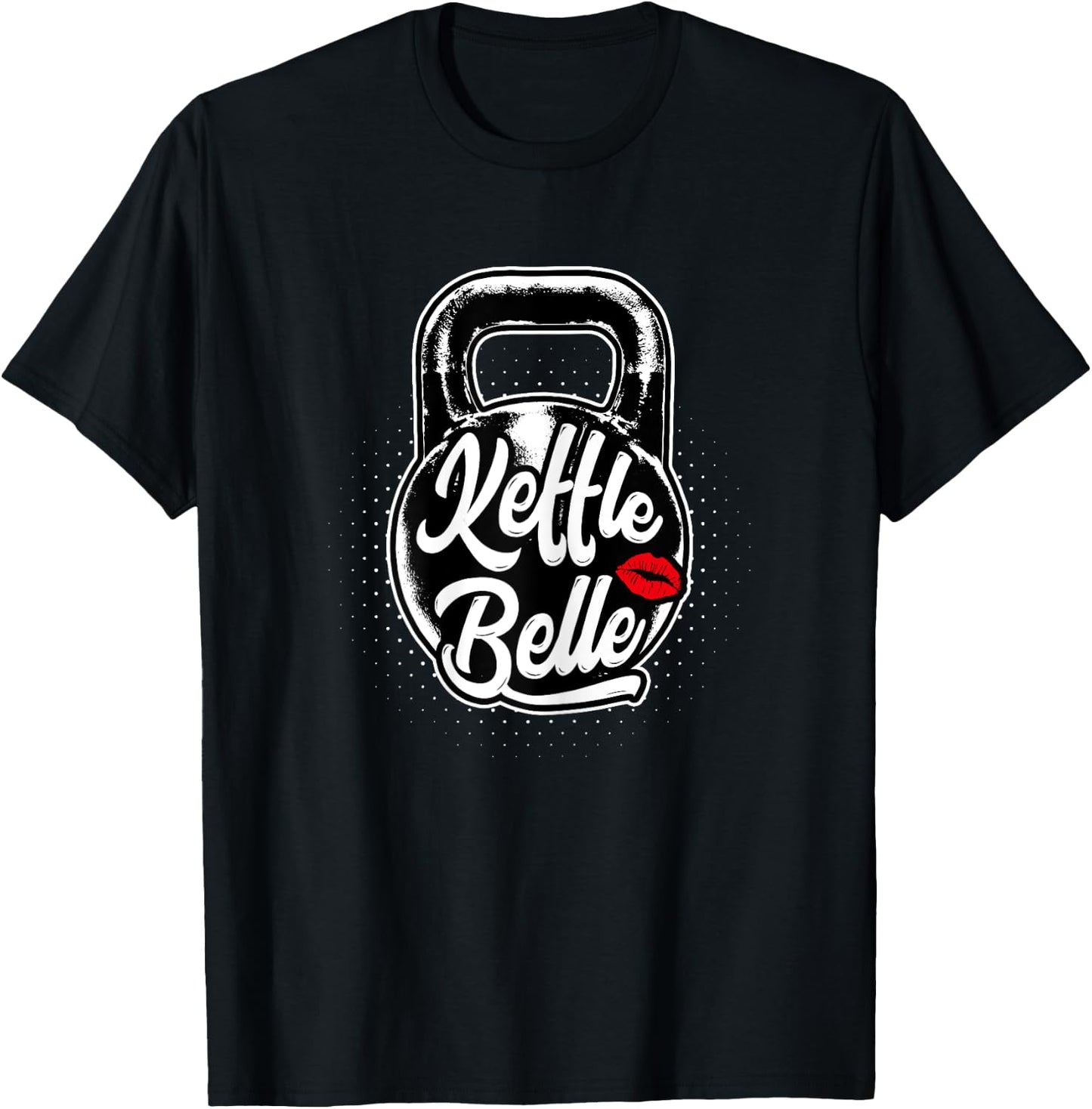 Kettlebell Kettle Belle Gym Training T-Shirt - T-Shirt | Black