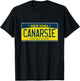 Canarsie Brooklyn NY New York Neighborhood License Plate T-Shirt - T-Shirt | Black