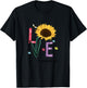 Love Grammy Life Sunflower Funny Mother's Day For Grandma T-Shirt - T-Shirt | Black