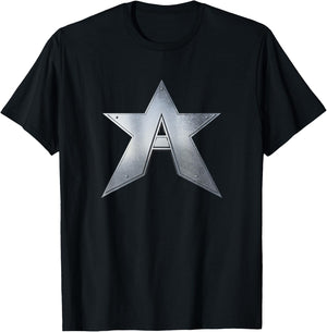 Marvel Falcon & Winter Soldier Cap America John Walker Logo T-Shirt - T-Shirt | Black