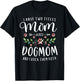 I Have Two Titles Mom And Dog Mom Gift Floral Dog Lover Mama Men Women T-Shirt - T-Shirt | Black
