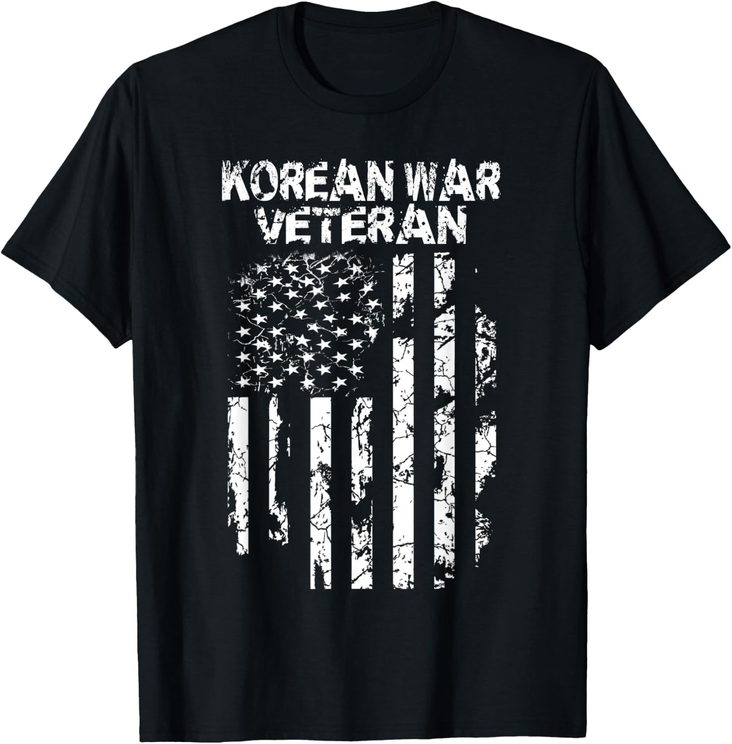 Korean War Veteran T-Shirt - T-Shirt | Black