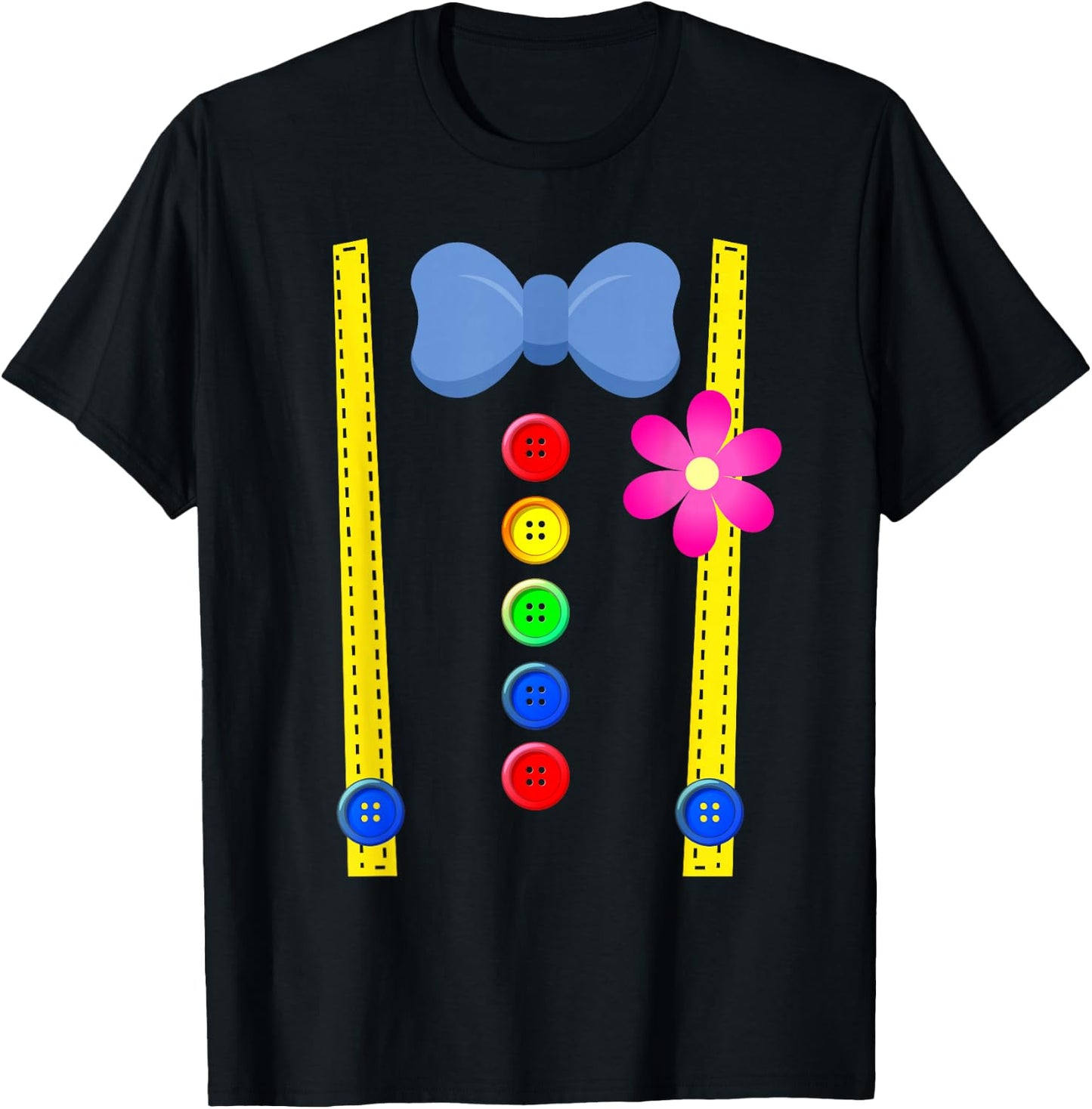 Clown Costume Circus Costume Halloween T-Shirt - T-Shirt | Black