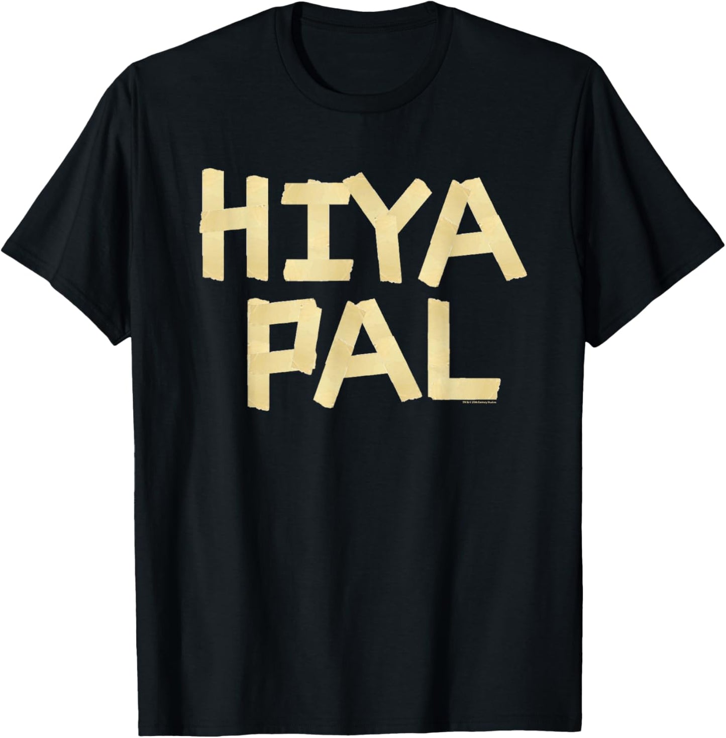 Home Alone 2 Sticky Bandits Masking Tape Quote Hiya Pal T-Shirt - T-Shirt | Black