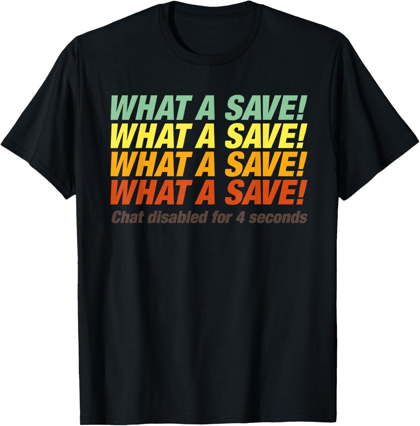 What a Save Chat Disabled, Simple Rocket Soccer T-Shirt - T-Shirt | Black