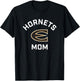 Emporia State University ESU Hornets Arched Mom T-Shirt - T-Shirt | Black