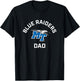 Middle Tennessee MTSU Blue Raiders Arched Dad T-Shirt - T-Shirt | Black