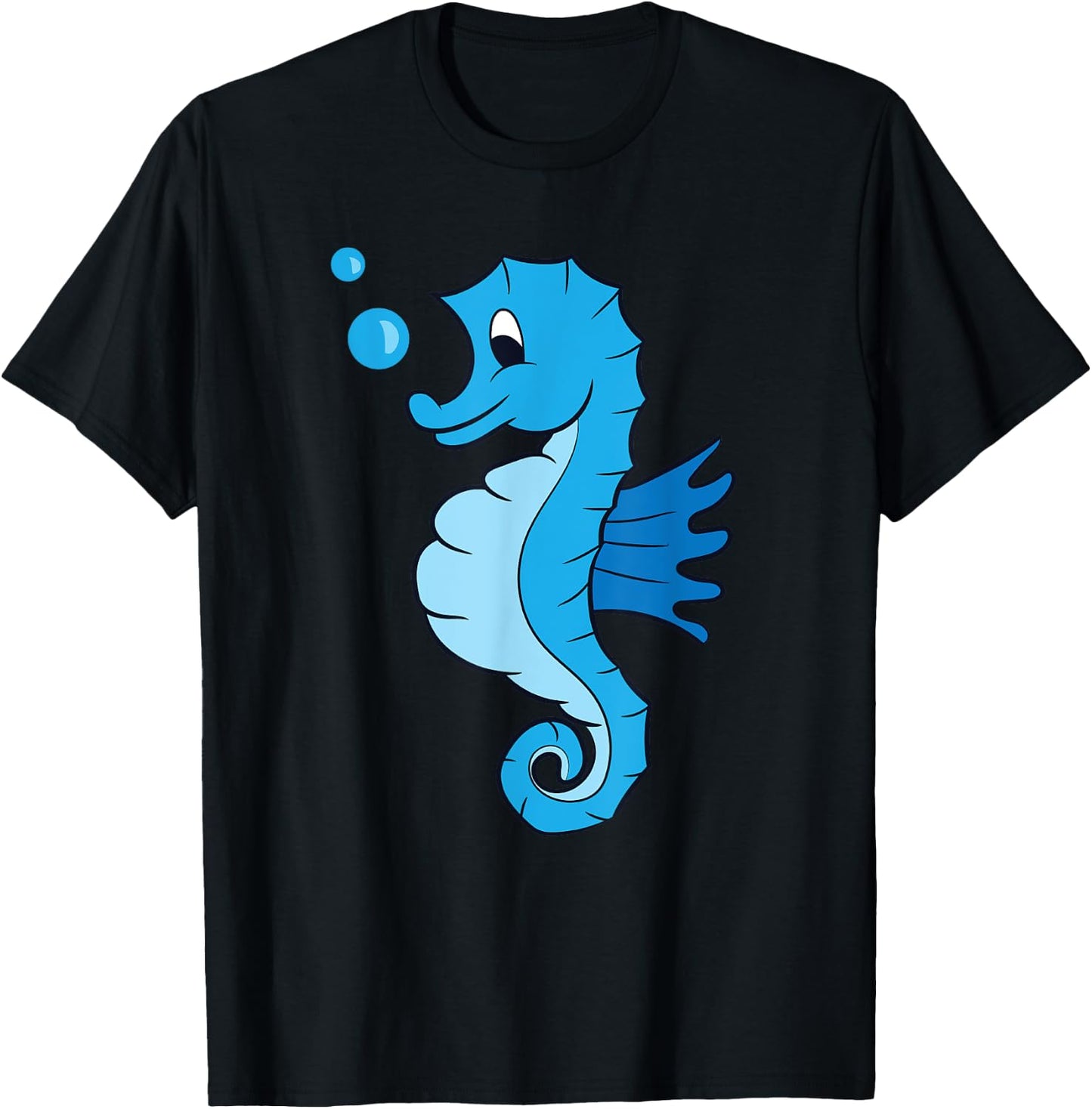 Cute Seahorse Lover Seahorse Lover Gift Kids Seahorses T-Shirt - T-Shirt | Black