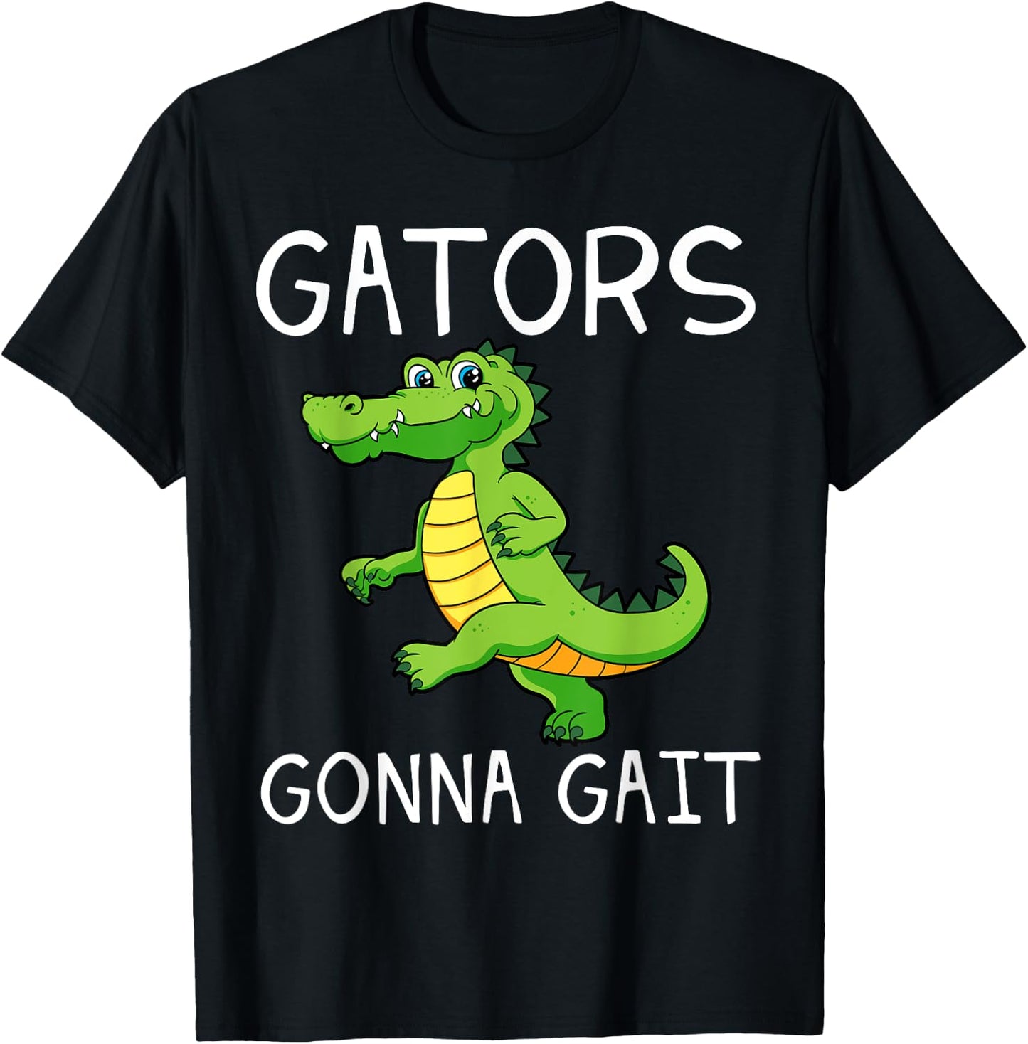Physical Therapy Physiotherapy Therapist Alligator Gait Gift T-Shirt - T-Shirt | Black