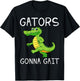 Physical Therapy Physiotherapy Therapist Alligator Gait Gift T-Shirt - T-Shirt | Black