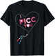 Valentine Day Nurse Picc You Vascular Access Scrub Top Women T-Shirt - T-Shirt | Black