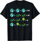 Earth Day Order Of Operations Quiz Funny Math Teacher Gift Men Women Girls Kids T-Shirt - T-Shirt | Black