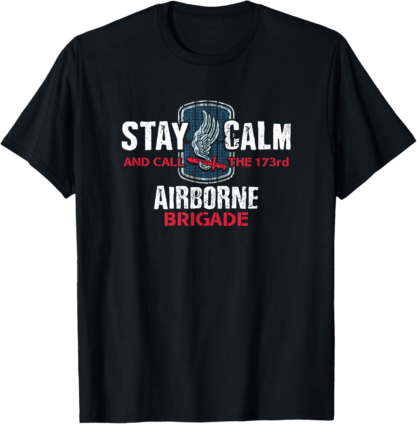 173rd Airborne Brigade Combat Team T-Shirt - T-Shirt | Black