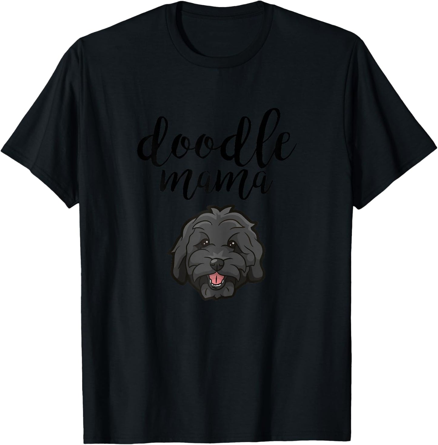 Goldendoodle Mom - Doodle Mama Cute Dog T-Shirt - T-Shirt | Black