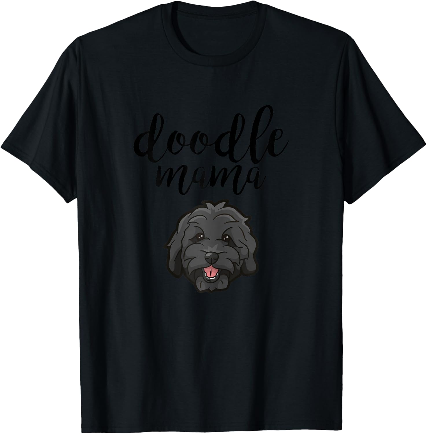 Goldendoodle Mom - Doodle Mama Cute Dog T-Shirt - T-Shirt | Black