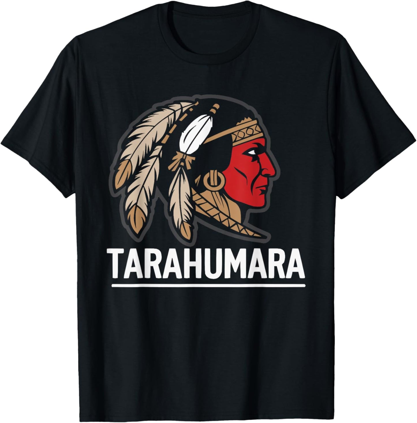 Indigenous People Mexico Native American Tarahumara Tribe T-Shirt - T-Shirt | Black