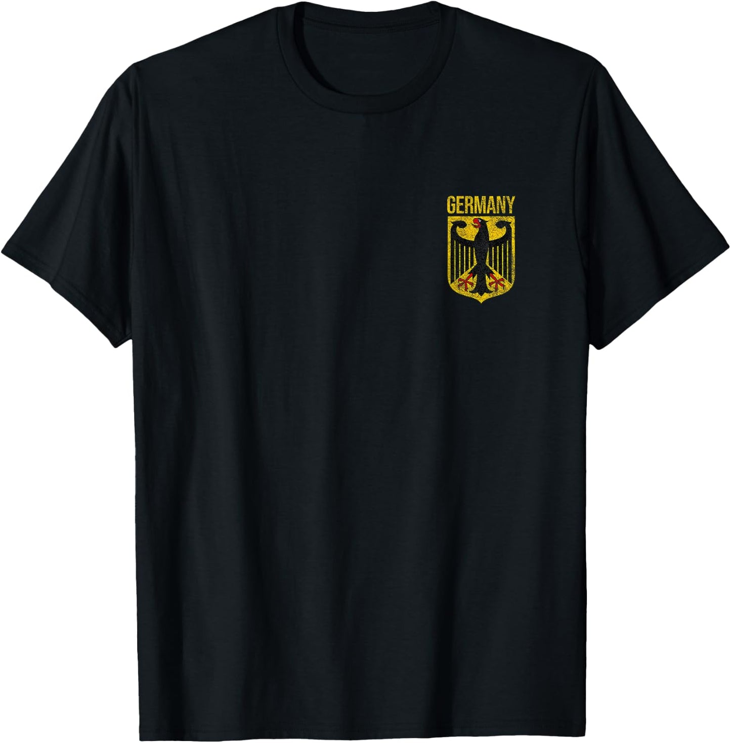 German Coat of ARMS Germany Eagle T-Shirt - T-Shirt | Black
