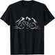 Cycling Racing Bicycle Motivation Mountain Bike Climbing T-Shirt - T-Shirt | Black