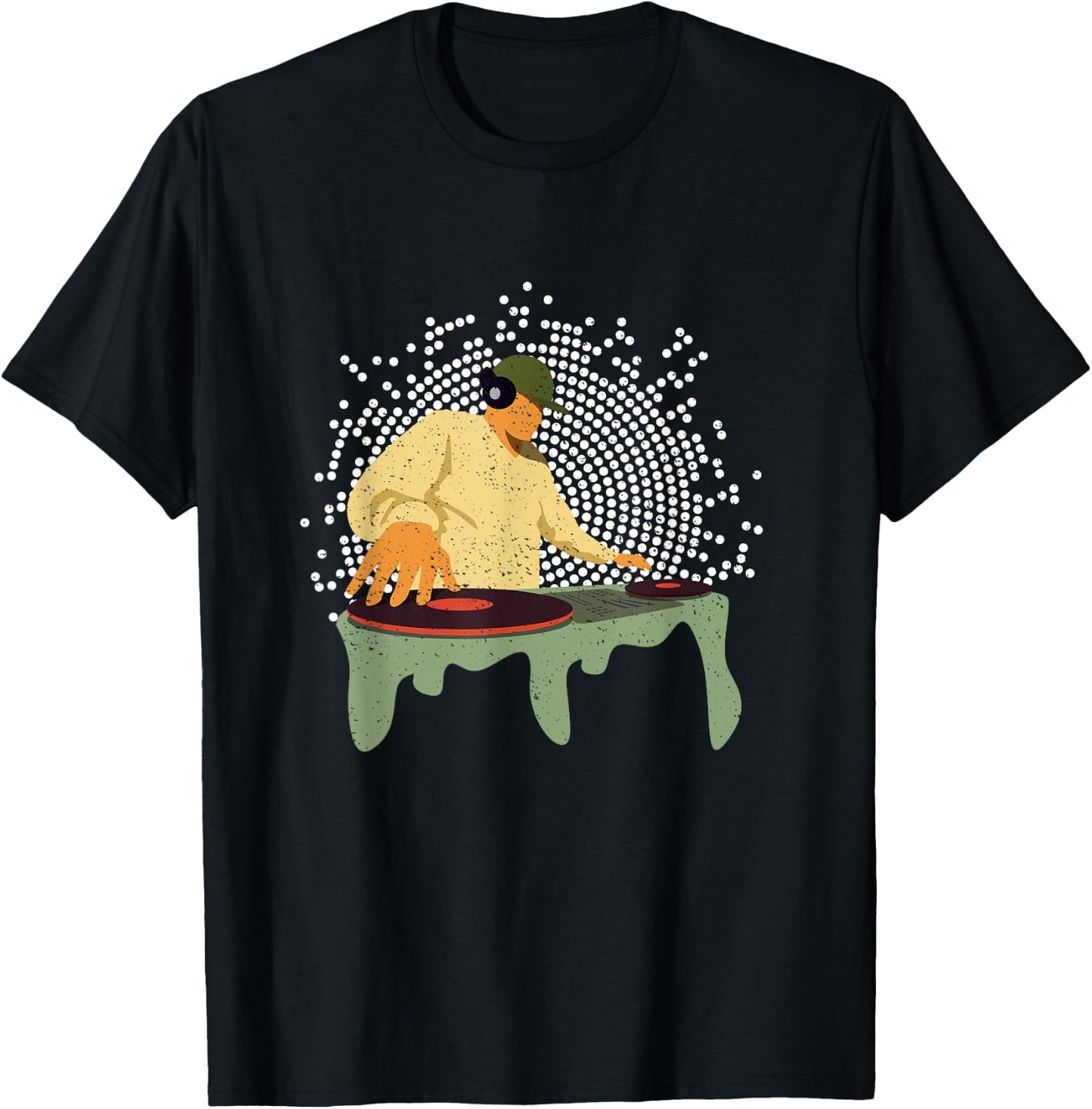Cool DJ Club Mix Music Deejay Playing Remixes Nightclub Gift T-Shirt - T-Shirt | Black