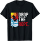 Drop the Rope I Wakesurf I Vintage Wake Wakesurfing T-Shirt - T-Shirt | Black