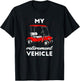 My Retirement Vehicle Funny Golf Cart Retired Plan Gift T-Shirt - T-Shirt | Black