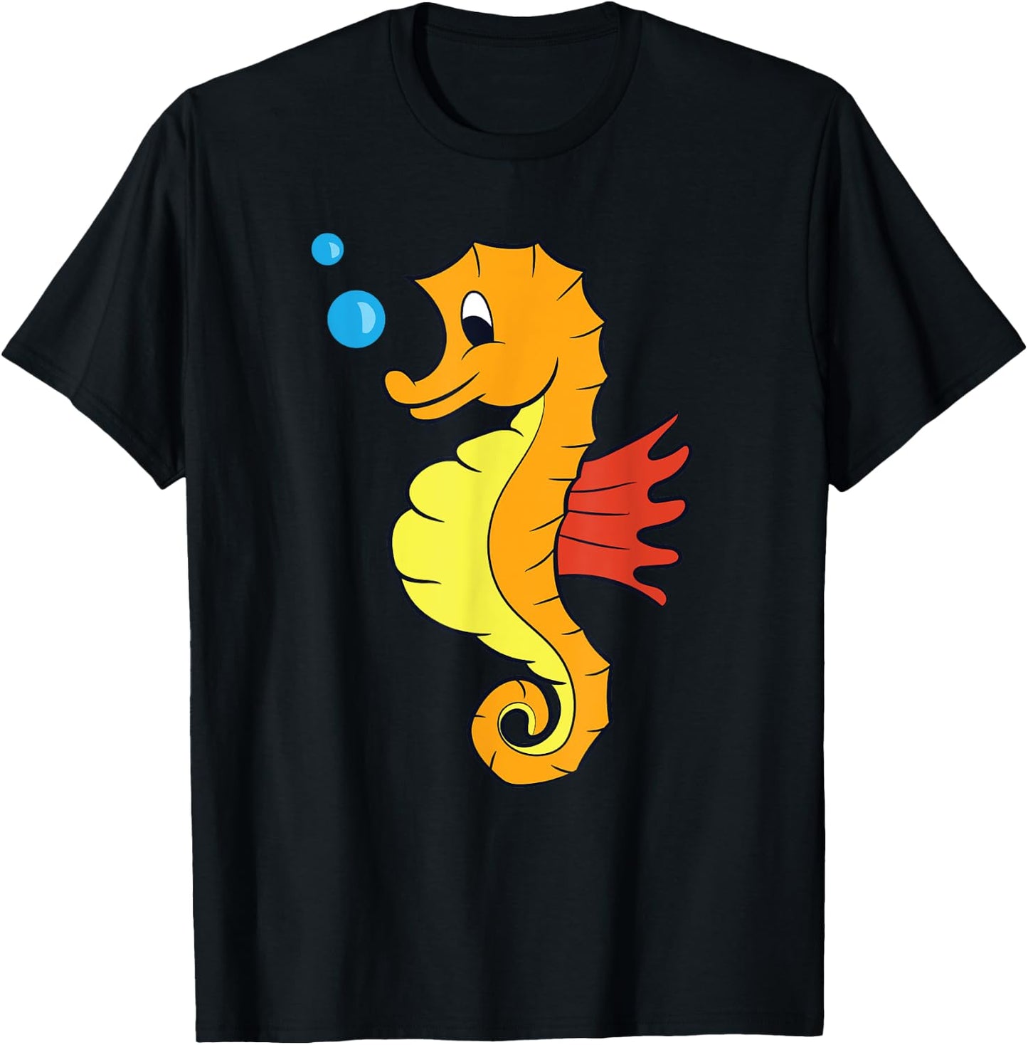 Seahorse Lover Seahorse Lover Gift Kids Seahorses T-Shirt - T-Shirt | Black
