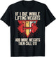 Funny If I Die While Lifting Weights - Workout Gym T-Shirt - T-Shirt | Black