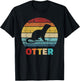 Otter vintage T-Shirt - T-Shirt | Black