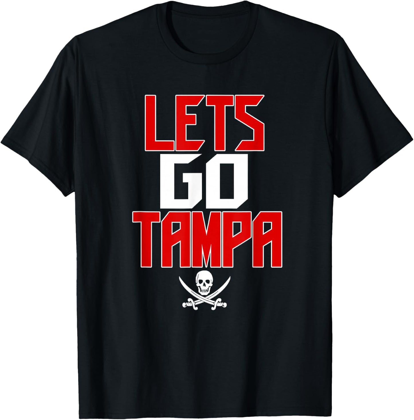 Lets Go Tampa T-Shirt - T-Shirt | Black