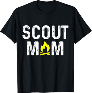 Scouting Mom Scout Mom T-Shirt - T-Shirt | Black