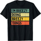I'm Breezy Doing Breezy Things Funny Personalized Quote T-Shirt - T-Shirt | Black