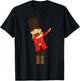 Dabbing Toy Soldier Nutcracker Christmas T-Shirt - T-Shirt | Black