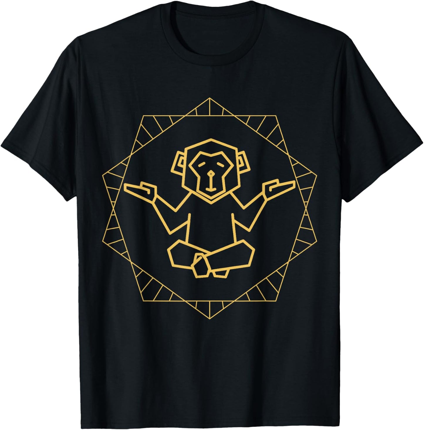 The Stoic Monkey Within T-Shirt - T-Shirt | Black