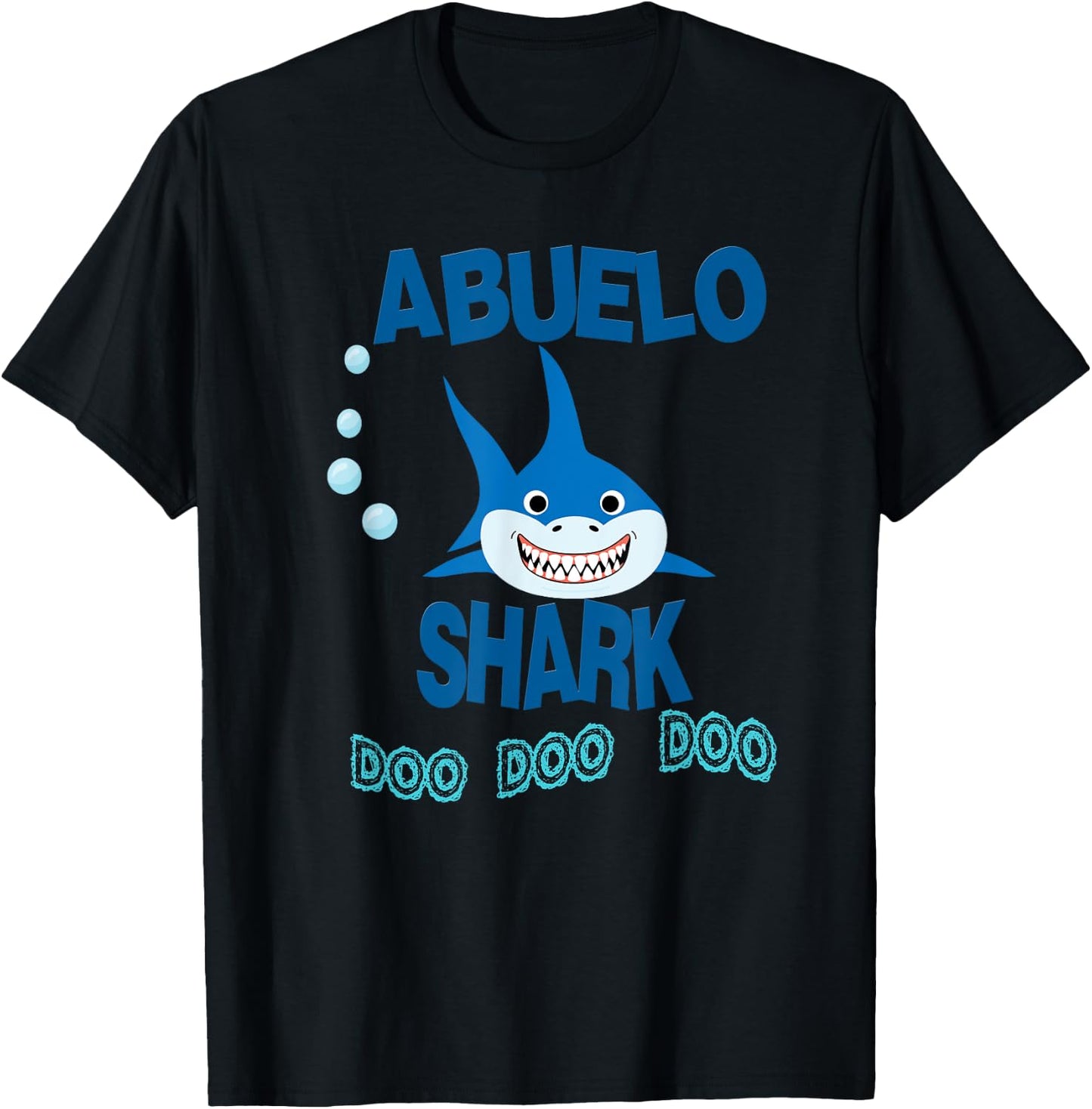 Abuelo Shark Gift Grandpa - Camisa de Regalo Abuelo T-Shirt - T-Shirt | Black