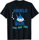 Abuelo Shark Gift Grandpa - Camisa de Regalo Abuelo T-Shirt - T-Shirt | Black
