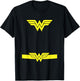 DC Comics Wonder Woman Classic Halloween Hero Costume T-Shirt - T-Shirt | Black