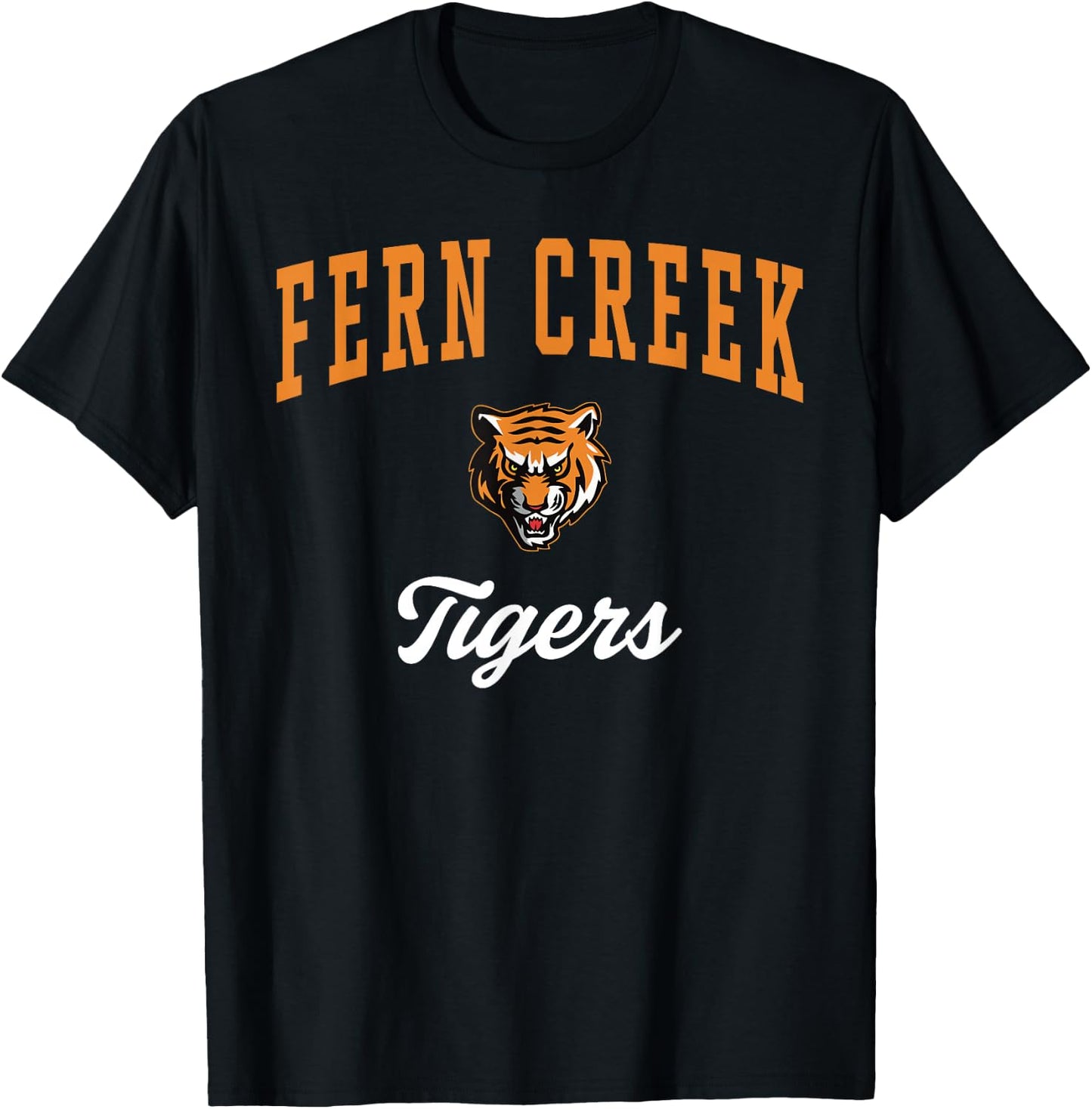 Fern Creek High School Tigers T-Shirt - T-Shirt | Black