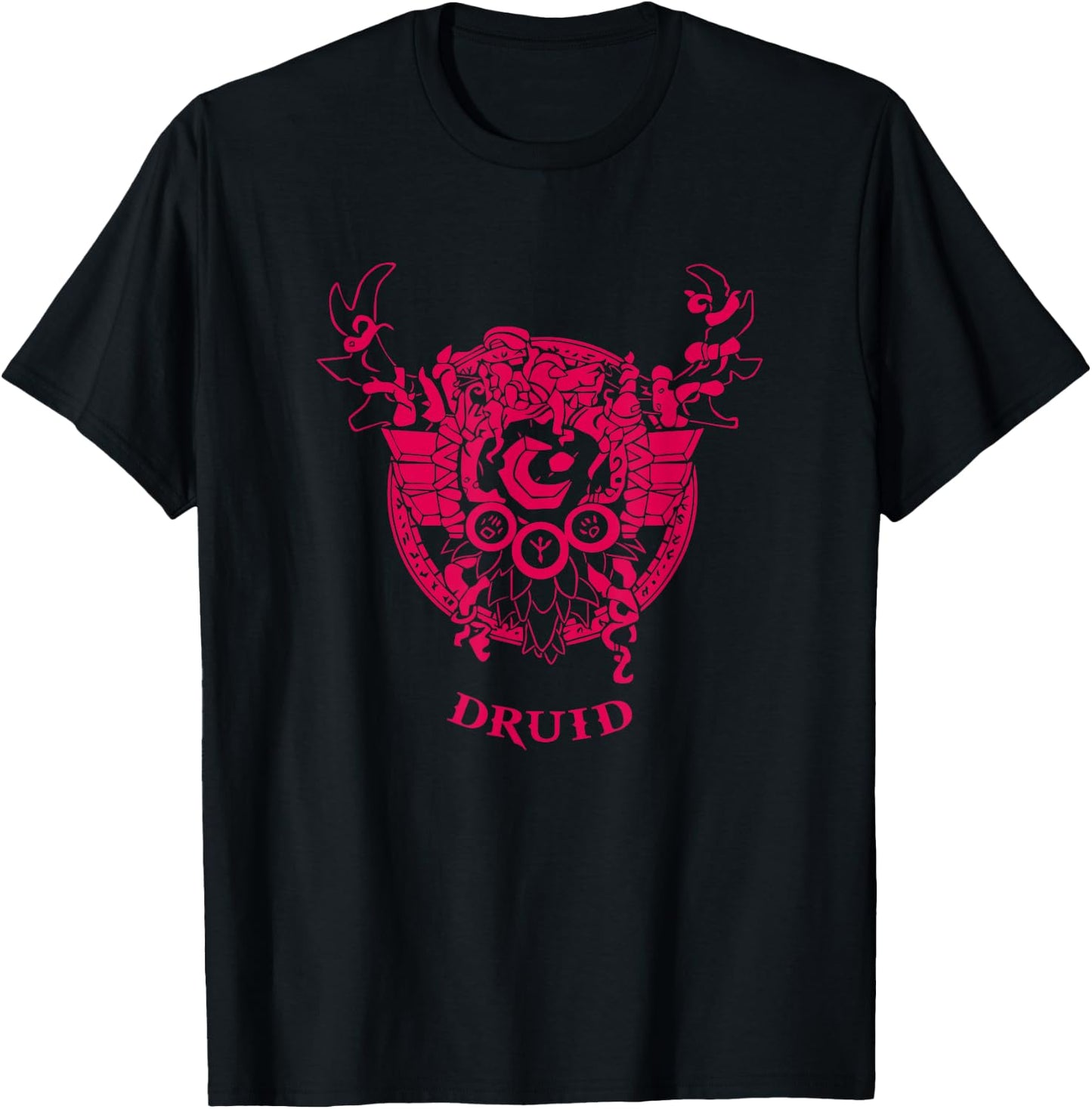 Wow Druid Gamer T-Shirt - T-Shirt | Black