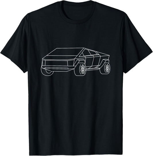 The Truck of the Future T-Shirt - T-Shirt | Black